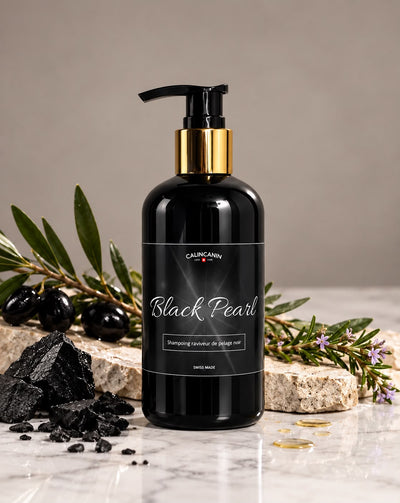 Shampoing chien poils noirs raviveur d'éclat