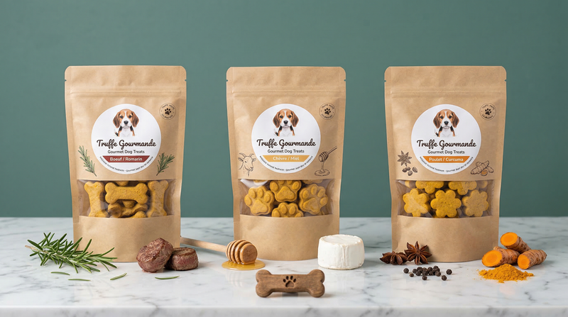 Friandises artisanales pour chien - Truffe Gourmande - Calin Canin