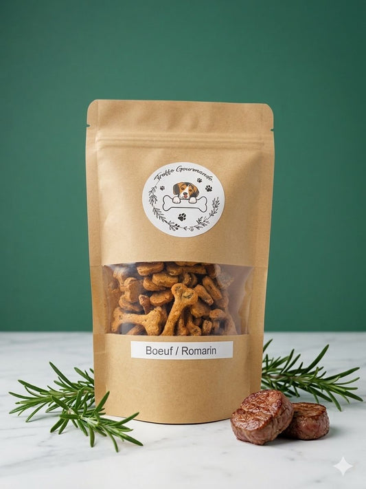 friandise bio chien boeuf romarin 