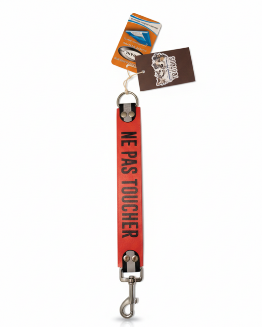 DogTalker — Rallonge de laisse « NE PAS TOUCHER »