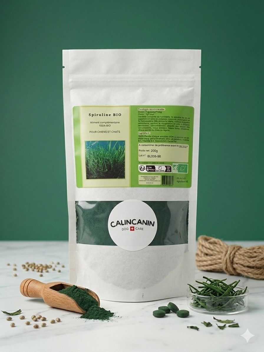 complement alimentaire chien vitalité et recuperation chien sportif