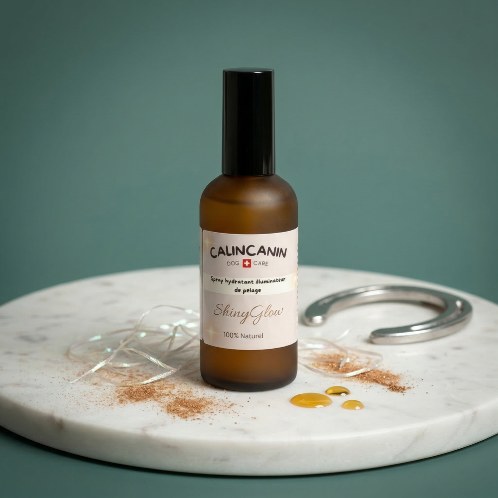Spray hydratant brillance pour robe et crins de cheval - Calin Canin