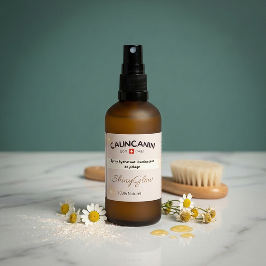 Spray hydratant illuminateur de pelage pour chien - Calin Canin
