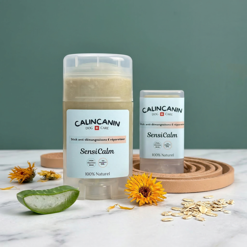 Stick dermo-apaisant pour cheval démangeaisons et peau sensible - Calin Canin